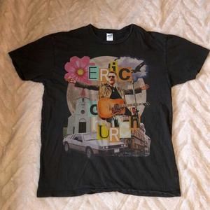 Eric Church - Unisex Black T-Shirt, Graphics Unisex Retro T-Shirt